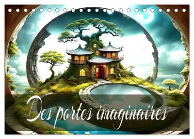 Image de Des Portes imaginaires (Calendrier de bureau 2027 DIN A5 vertical), CALVENDO calendrier mensuel