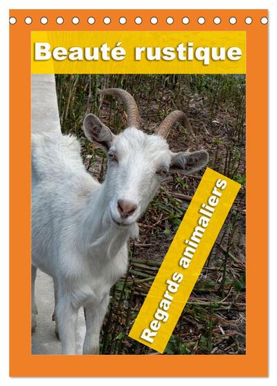 Image de Beauté rustique Regards animaliers (Calendrier de bureau 2027 DIN A5 horizontal), CALVENDO calendrier mensuel