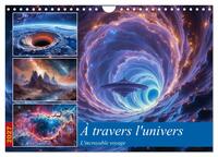 Image de À travers l'univers-L'incroyable voyage (Calendrier mural 2027 DIN A4 vertical), CALVENDO calendrier mensuel
