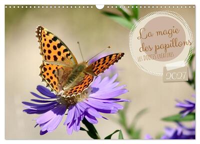 Picture of LA MAGIE DES PAPILLONS (Calendrier mural 2027 DIN A3 vertical), CALVENDO calendrier mensuel