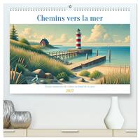 Image de Chemins vers la mer (Calendrier mural haut de gamme 2027 DIN A2 vertical), CALVENDO calendrier mensuel