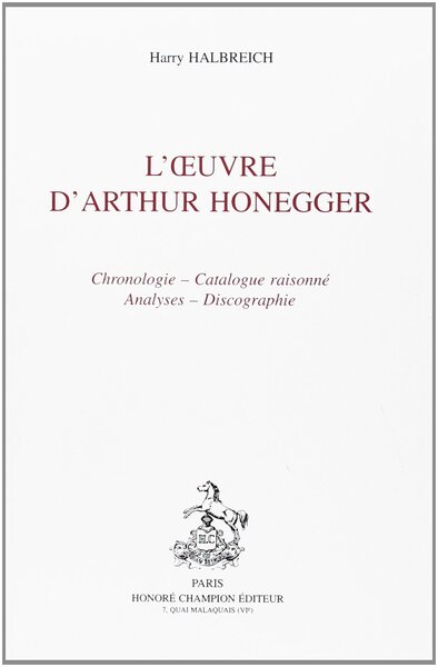 Image de L'œuvre d'Arthur Honegger