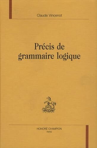 Image de Précis de grammaire logique