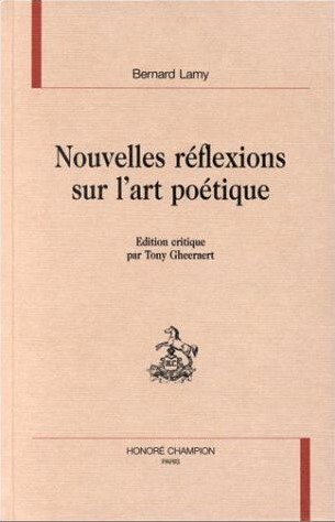 Image de Nouvelles réflexions sur l'art poétique