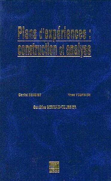 Picture of Plans d'expériences : construction et analyse