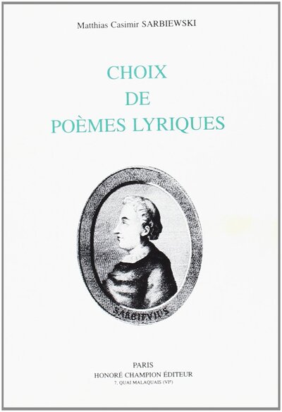 Picture of Choix de poèmes lyriques