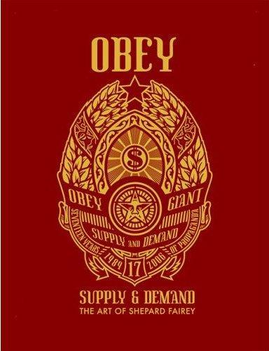 Picture of Obey Supply and Demand The Art of Shepard Fairey 1989-2006 (rouge) /anglais