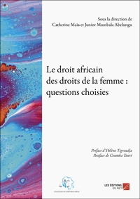 Image de Le droit africain des droits de la femme : questions choisies