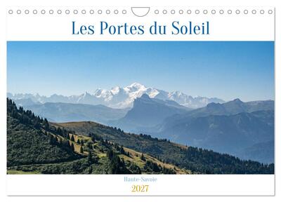 Image de Les Portes du Soleil, Haute-Savoie (Calendrier mural 2027 DIN A4 vertical), CALVENDO calendrier mensuel