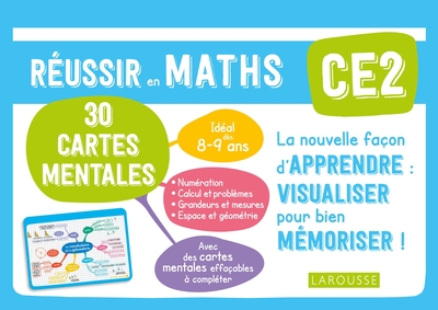 Picture of Cartes mentales Maths CE2