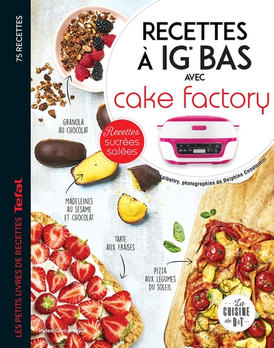 Image de Recettes à IG bas avec Cake factory