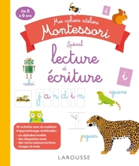 Picture of Mes cahiers ateliers montessori lecture-écriture