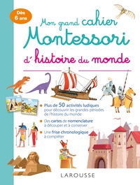 Picture of Mon grand cahier Montessori d'histoire du monde