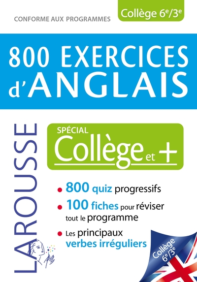 Picture of 800 exercices d'anglais