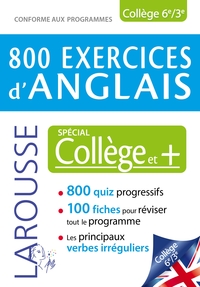 Picture of 800 exercices d'anglais