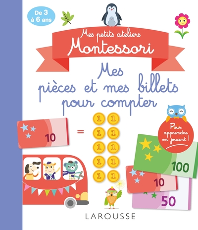 Picture of Mes petits ateliers Montessori Mes pièces et mes billets pour compter