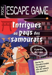 Picture of Escape game de poche junior : Intrigues au pays des Samourais