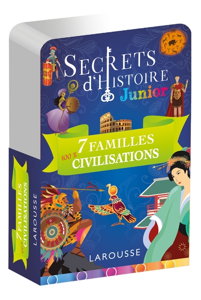 Image de Secrets d'histoire junior - Jeu des 7 familles, Spécial Grandes civilisations