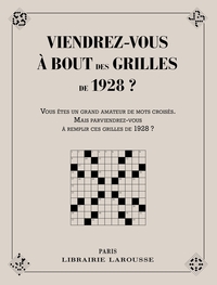 Image de Viendrez-vous à bout des grilles de 1928 ?