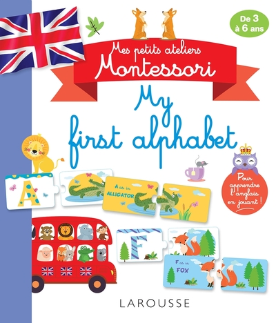 Picture of Mes petits ateliers Montessori My first alphabet