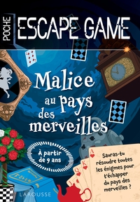 Picture of Escape game de poche junior : Malice au pays des Merveilles