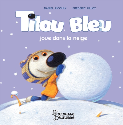 Picture of Tilou bleu joue dans la neige