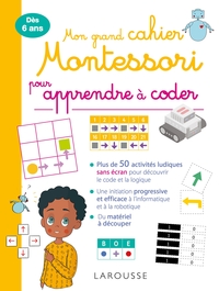 Image de Mon grand cahier Montessori pour apprendre à coder