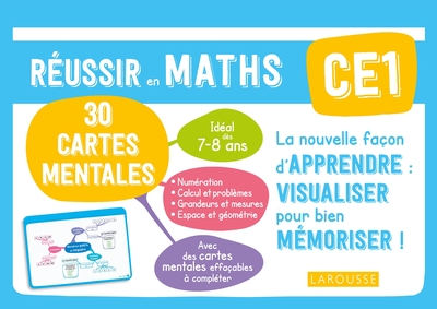 Picture of Cartes mentales Maths CE1