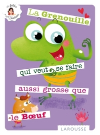 Image de La Grenouille qui se veut faire aussi grosse que le Boeuf