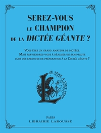 Picture of Serez-vous le champion de la dictée géante ?