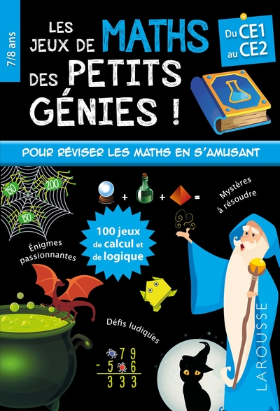 Picture of Les JEUX de MATHS et LOGIQUE des petits génies CE1