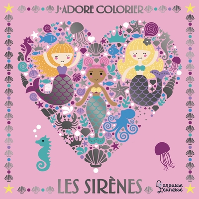 Picture of J'adore colorier les sirènes