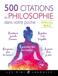 Picture of 500 citations de philo dans votre poche