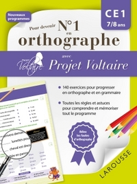 Picture of Pour devenir n°1 en orthographe avec Projet Voltaire CE1