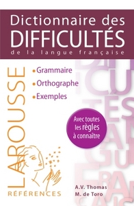 Picture of Dictionnaire des difficultés de la langue française