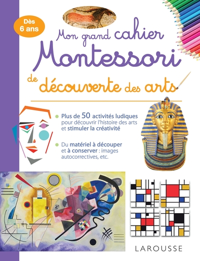 Image de Mon grand cahier Montessori de découverte des arts