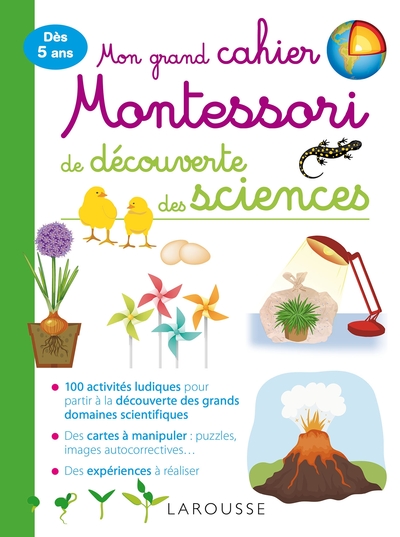 Picture of Mon grand cahier Montessori d'initiation aux sciences