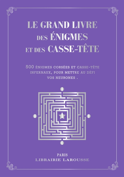 Picture of Le grand livre des énigmes et casse-têtes logiques  - Collector