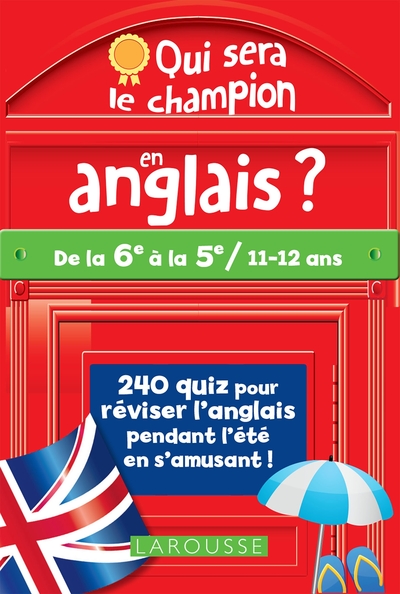 Picture of Qui sera le champion en anglais (à partir de 11 ans)