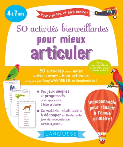 Picture of 50 activités bienveillantes pour mieux articuler