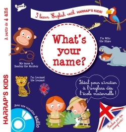Image de Harrap's I learn english : what's your name ?
