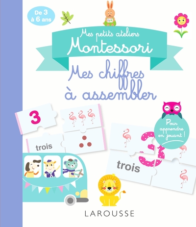 Picture of Mes petits ateliers Montessori Mes chiffres à assembler