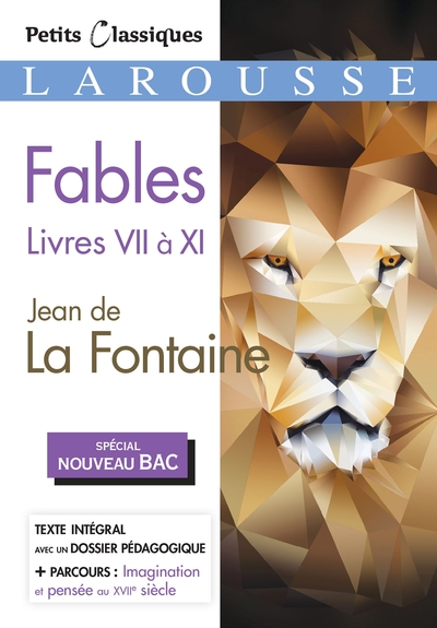 Picture of Fables livres VII à XI (Spécial Bac)