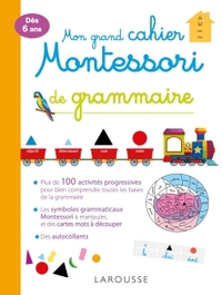 Picture of Mon grand cahier Montessori de grammaire