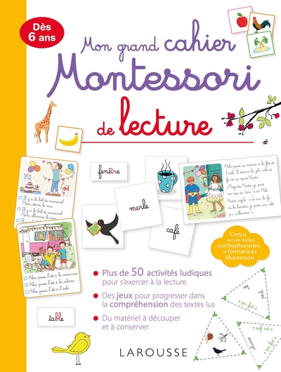 Picture of Mon grand cahier Montessori de lecture