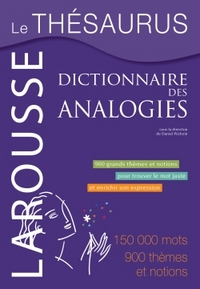 Image de Le Thésaurus - Dictionnaire des Analogies