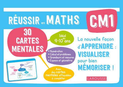 Picture of Cartes mentales Maths CM1