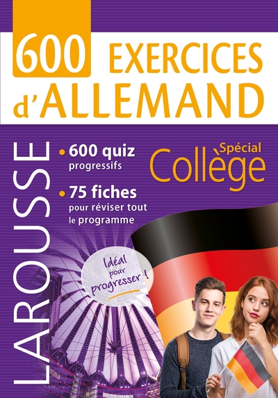 Picture of 600 exercices d'allemand (niveau collège)