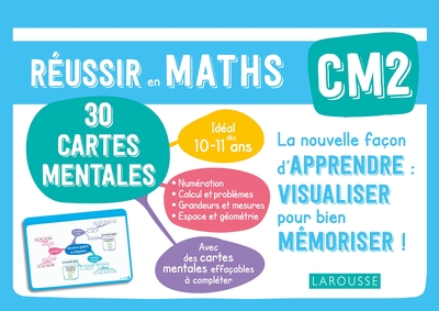 Picture of Cartes mentales Maths CM2