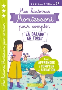Image de Mes premières histoires Montessori à compter La balade en forêt